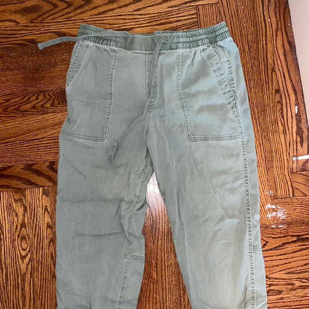 Army green GAP joggers
